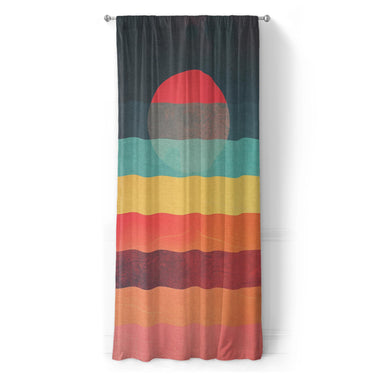 Decrescendo Multicolor in Long (50" x 96") Size