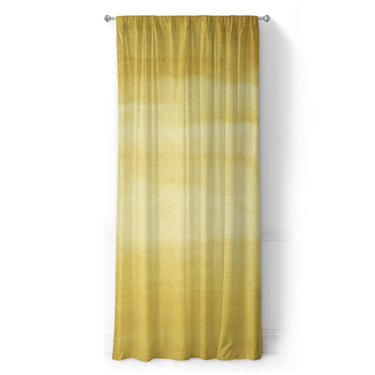 Jacinda Watercolor Yellow Ombre in Long (50" x 96") Size