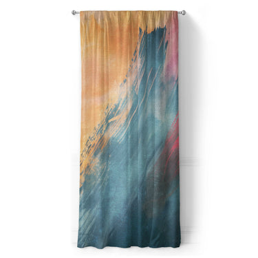 Eloise Blue & Pink in Long (50" x 96") Size