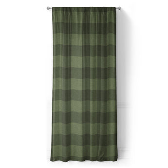 Buffalo Plaid Dark Olive in Long (50" x 96") Size