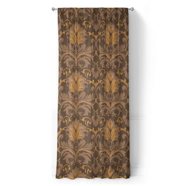 Agnes Umber Brown in Long (50" x 96") Size