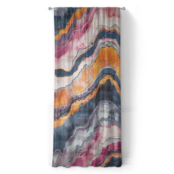 Helga Blue & Purple in Long (50" x 96") Size