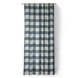 Wallace Plaid Blue & Teal in Long (50" x 96") Size