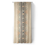 Loxcie Ivory & Blue in Long (50" x 96") Size