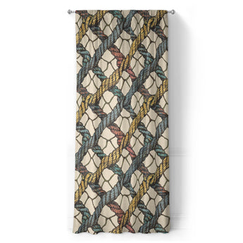 Naval Rope Multicolor in Long (50" x 96") Size
