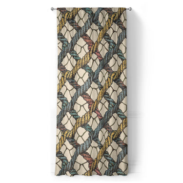 Naval Rope Multicolor in Long (50" x 96") Size