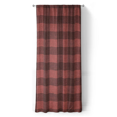 Buffalo Plaid Deep Red in Long (50" x 96") Size