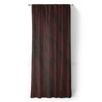 Hurley Splatter Dye Burgandy in Long (50" x 96") Size
