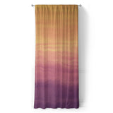 Imogen Watercolor Orange & Purple Ombre in Long (50" x 96") Size