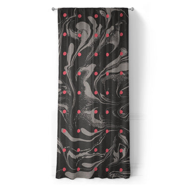 Acid Burn Greige & Infrared in Long (50" x 96") Size