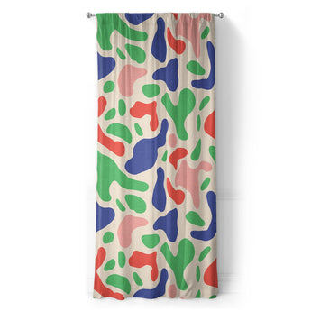 Cosimo Blue Green Red in Long (50" x 96") Size