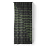 Euclid Black & Green in Long (50" x 96") Size
