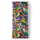 Umberto Black Multicolor in Long (50" x 96") Size