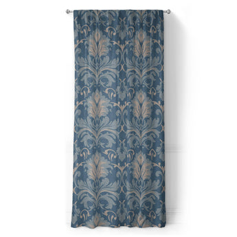 Agnes Denim Blue in Long (50" x 96") Size