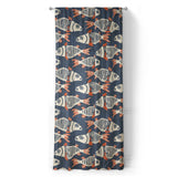 Tribal Fish in Long (50" x 96") Size