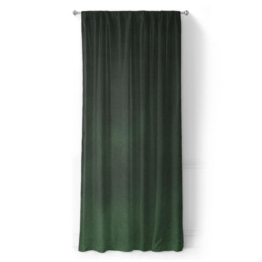 Keanu Watercolor Dark Green Ombre in Long (50" x 96") Size