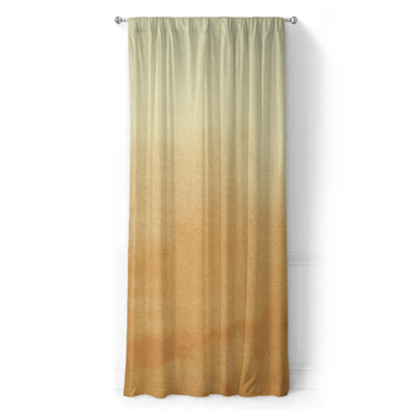 Kieran Watercolor Goldenrod Ombre in Long (50" x 96") Size