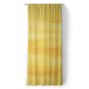 Ophelia Watercolor Yellow Balayage in Long (50" x 96") Size