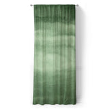 Jacinda Watercolor Green Ombre in Long (50" x 96") Size