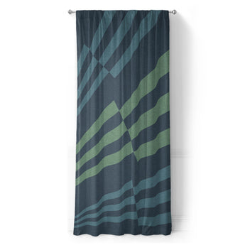 Prisma Blue & Green in Long (50" x 96") Size