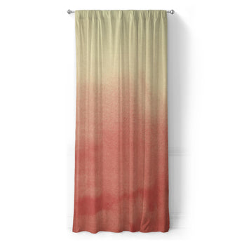 Kieran Watercolor Peach Ombre in Long (50" x 96") Size