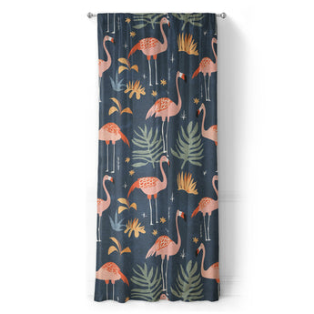 Flamingo Paradise in Long (50" x 96") Size