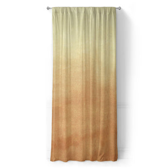 Kieran Watercolor Goldenrod Ombre in Long (50" x 96") Size