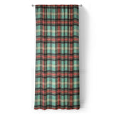 Ferguson Plaid Teal Red in Long (50" x 96") Size