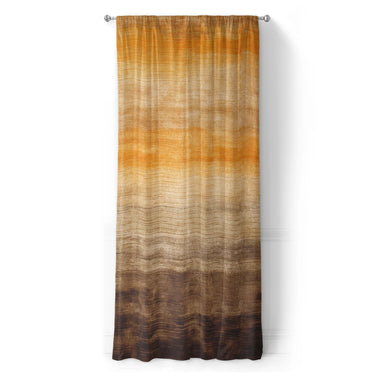 Ruidoso Brown & Orange in Long (50" x 96") Size