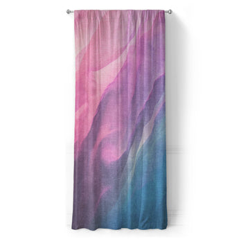 Cirrus Blue & Magenta in Long (50" x 96") Size