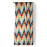 Firekaat Blue & Orange in Long (50" x 96") Size