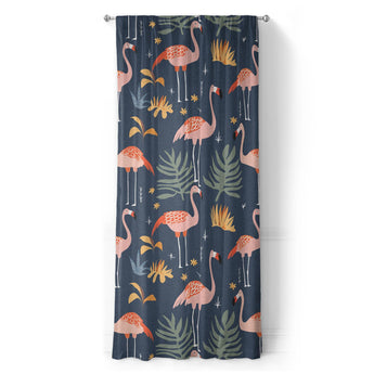 Flamingo Paradise in Long (50" x 96") Size