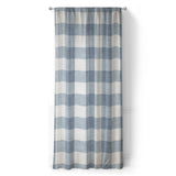 Buffalo Plaid Steel Blue in Long (50" x 96") Size