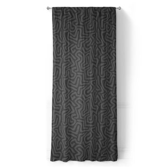 Kiva Charcoal Grey in Long (50" x 96") Size