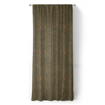 Terlingua Olive & Terracotta in Long (50" x 96") Size