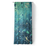 Sylvie Seafoam & Teal in Long (50" x 96") Size