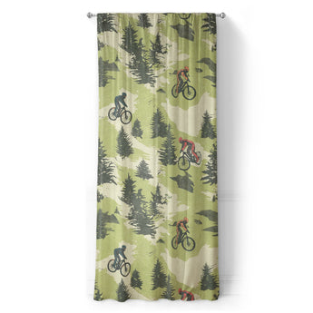 Mountain Bike Park in Long (50" x 96") Size