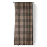 Buffalo Plaid Dark Cedar Brown in Long (50" x 96") Size
