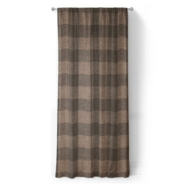 Buffalo Plaid Dark Cedar Brown in Long (50" x 96") Size