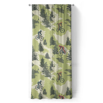 Mountain Bike Park in Long (50" x 96") Size