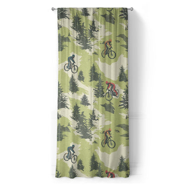 Mountain Bike Park in Long (50" x 96") Size