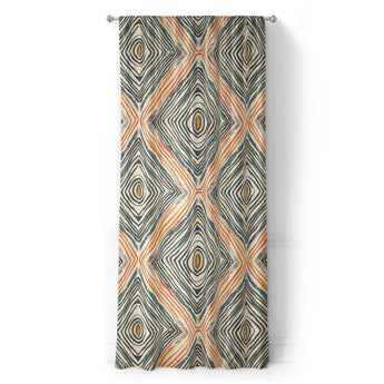 Boden Orange & Blue in Long (50" x 96") Size