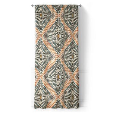 Boden Orange & Blue in Long (50" x 96") Size