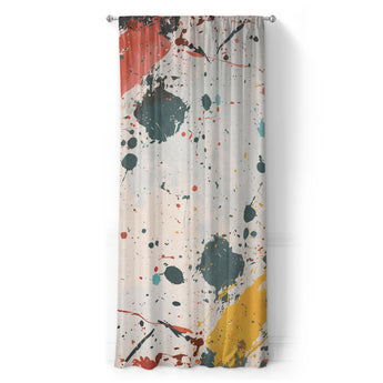 Colin Paint Splatter Multicolor in Long (50" x 96") Size