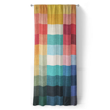 Polyphony Multicolor Vibrant in Long (50" x 96") Size