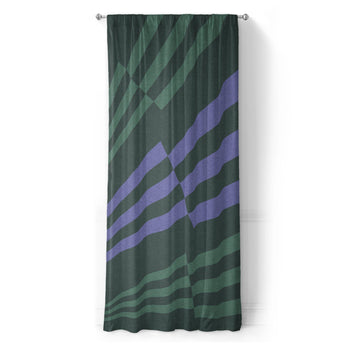 Prisma Mint & Periwinkle in Long (50" x 96") Size