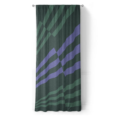 Prisma Mint & Periwinkle in Long (50" x 96") Size