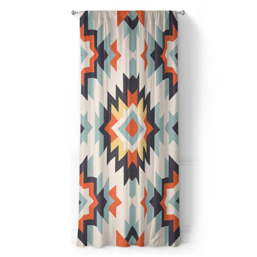 Dakota Blue & Orange in Long (50" x 96") Size