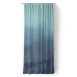 Kieran Watercolor Teal Ombre in Long (50" x 96") Size