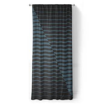 Euclid Black & Slate in Long (50" x 96") Size